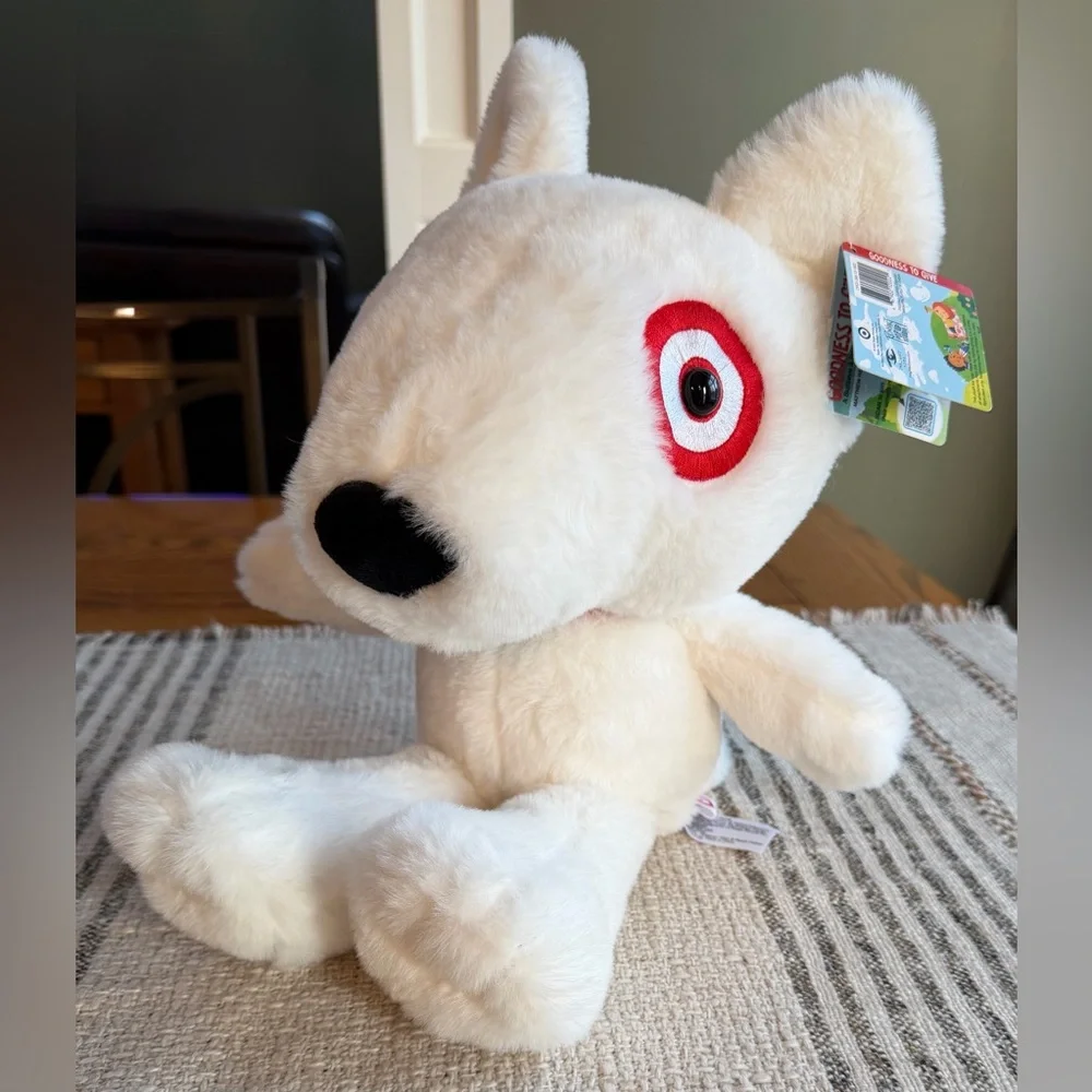 New Target Bullseye Plush Stuffed Animal NWT - Picture 7 of 10